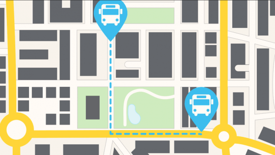 Transport locations SCADA